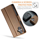 Apple iPhone 17 CaseMe Retro Wallet Case [Brown]
