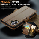 Apple iPhone 17 CaseMe Retro Wallet Case [Brown]