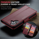 Apple iPhone 17 CaseMe Retro Wallet Case [Maroon]