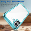 Apple iPhone 17 Soft TPU Bumper Case [Clear Blue]