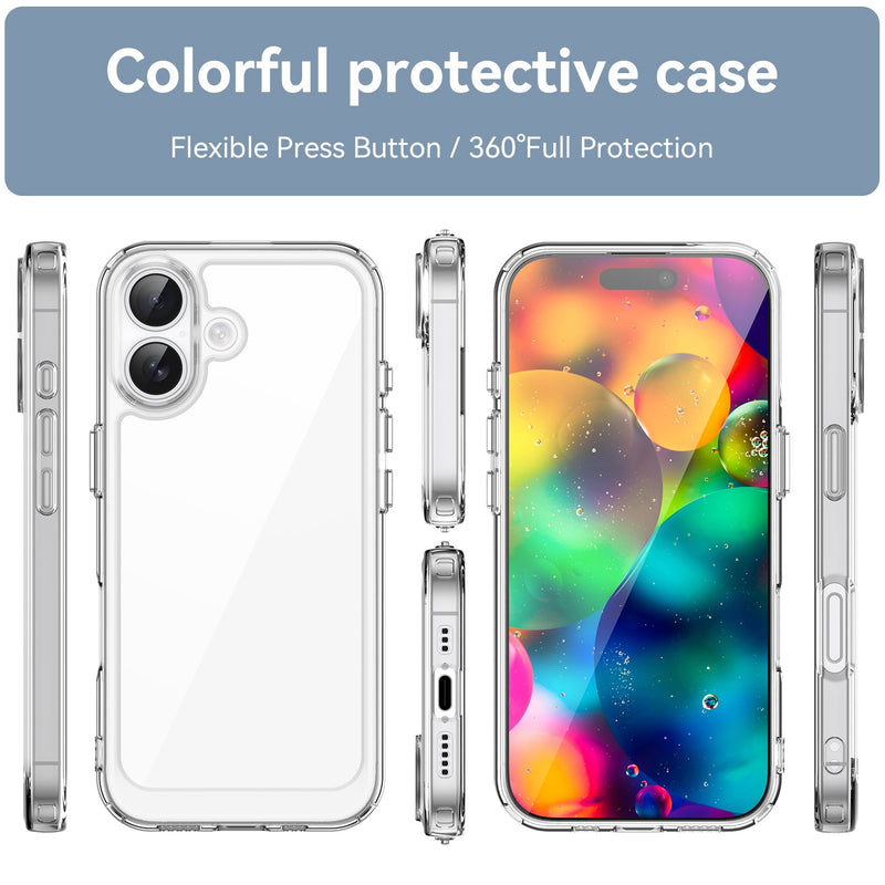 Apple iPhone 17 Soft TPU Bumper Case [Clear]