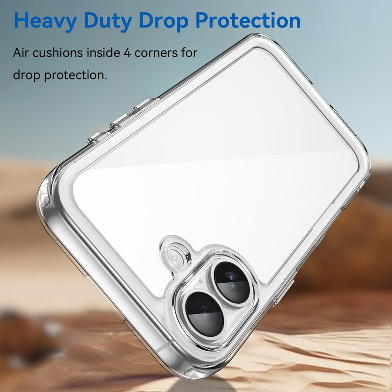 Apple iPhone 17 Soft TPU Bumper Case [Clear]