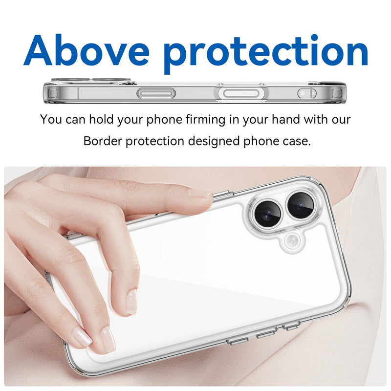 Apple iPhone 17 Soft TPU Bumper Case [Clear]