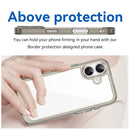 Apple iPhone 17 Soft TPU Bumper Case [Clear Grey]