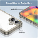 Apple iPhone 17 Soft TPU Bumper Case [Clear Grey]