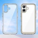 Apple iPhone 17 Soft TPU Bumper Case [Clear Grey]