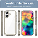 Apple iPhone 17 Soft TPU Bumper Case [Clear Grey]