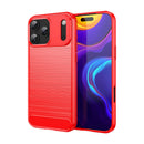 Apple iPhone 17 Pro Max Carbon Fibre Brushed Case [Red]