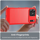 Apple iPhone 17 Pro Max Carbon Fibre Brushed Case [Red]