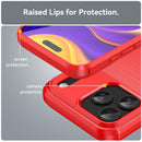 Apple iPhone 17 Pro Max Carbon Fibre Brushed Case [Red]