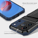 iPhone 17 Pro Max Rugged Case with Card Holder & Kickstand [Navy]
