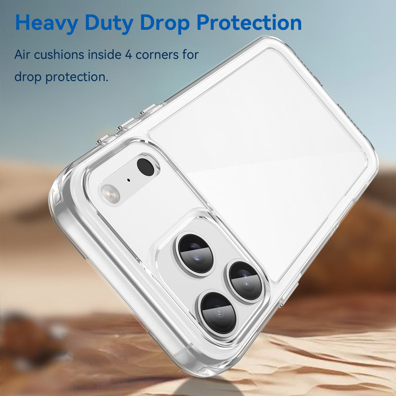 Apple iPhone 17 Pro Max Soft TPU Bumper Case [Clear]