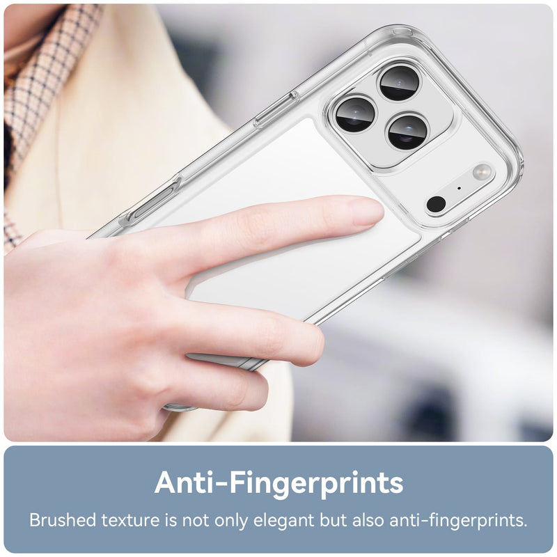 Apple iPhone 17 Pro Max Soft TPU Bumper Case [Clear]