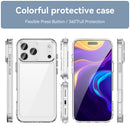 Apple iPhone 17 Pro Max Soft TPU Bumper Case [Clear]