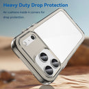 Apple iPhone 17 Pro Max Soft TPU Bumper Case [Clear Grey]