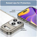 Apple iPhone 17 Pro Max Soft TPU Bumper Case [Clear Grey]