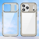 Apple iPhone 17 Pro Max Soft TPU Bumper Case [Clear Grey]