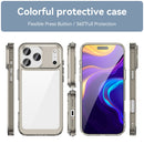Apple iPhone 17 Pro Max Soft TPU Bumper Case [Clear Grey]