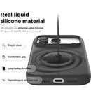 iPhone 18 Pro Black Silicone Case – Soft Protective Cover 4