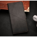 iPhone 18 Pro Flip Wallet Case Cowhide Dot Pattern 2