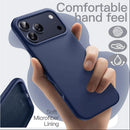iPhone 18 Pro Navy Blue Silicone Case – Soft Protective
