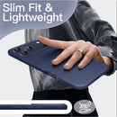 iPhone 18 Pro Navy Blue Silicone Case – Soft Protective