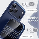 iPhone 18 Pro Navy Blue Silicone Case – Soft Protective