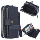 iPhone 5/5S/SE(1st Gen) Case Zipper Wallet (Black) 1