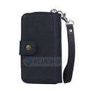 iPhone 5/5S/SE(1st Gen) Case Zipper Wallet (Black) 6