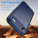 iPhone Air Carbon Fibre TPU Case Slim Shockproof Cover Navy