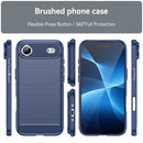iPhone Air Carbon Fibre TPU Case Slim Shockproof Cover Navy