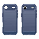 iPhone Air Carbon Fibre TPU Case Slim Shockproof Cover Navy