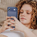 iPhone Air Carbon Fibre TPU Case Slim Shockproof Cover Navy