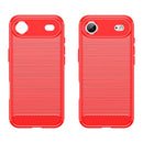 iPhone Air Carbon Fibre TPU Case Slim Shockproof Cover Red 7