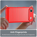 iPhone Air Carbon Fibre TPU Case Slim Shockproof Cover Red 4