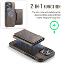 iPhone Air DG.Ming MagSafe Wallet Case [Coffee] 7