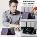 iPhone Air DG.Ming MagSafe Wallet Case [Purple] 9