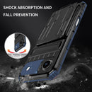 iPhone Air Heavy Duty Kickstand Card Holder Case Shockproof