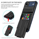 iPhone Air Heavy Duty Kickstand Card Holder Case Shockproof