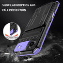 iPhone Air Heavy Duty Kickstand Card Holder Case Shockproof