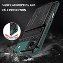 iPhone Air Heavy Duty Kickstand Card Holder Case Shockproof