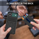 iPhone Air Heavy Duty Kickstand Card Holder Case Shockproof