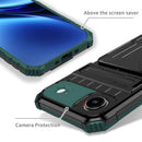 iPhone Air Heavy Duty Kickstand Card Holder Case Shockproof