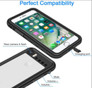 Redpepper Waterproof Case for iPhone 7 Black