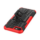iPhone SE Case (3rd Gen) Heavy Duty (Red) 5