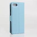 iPhone SE Case (3rd Gen) PU Wallet (LightBlue) 5