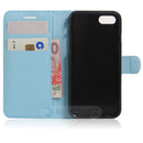 iPhone SE Case (3rd Gen) PU Wallet (LightBlue) 2