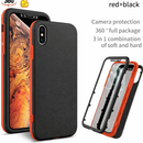 iPhone XS Max 360 Degree Case – 3-Piece Full Body Protection Cover