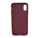 iPhone X / XS Case (Maroon) Phone cases