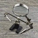 Jeweller Modelling Computer Repair Clamp & Magnifying Glass